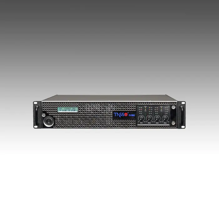 PA big power 4 channels Stereo switching amplifier series